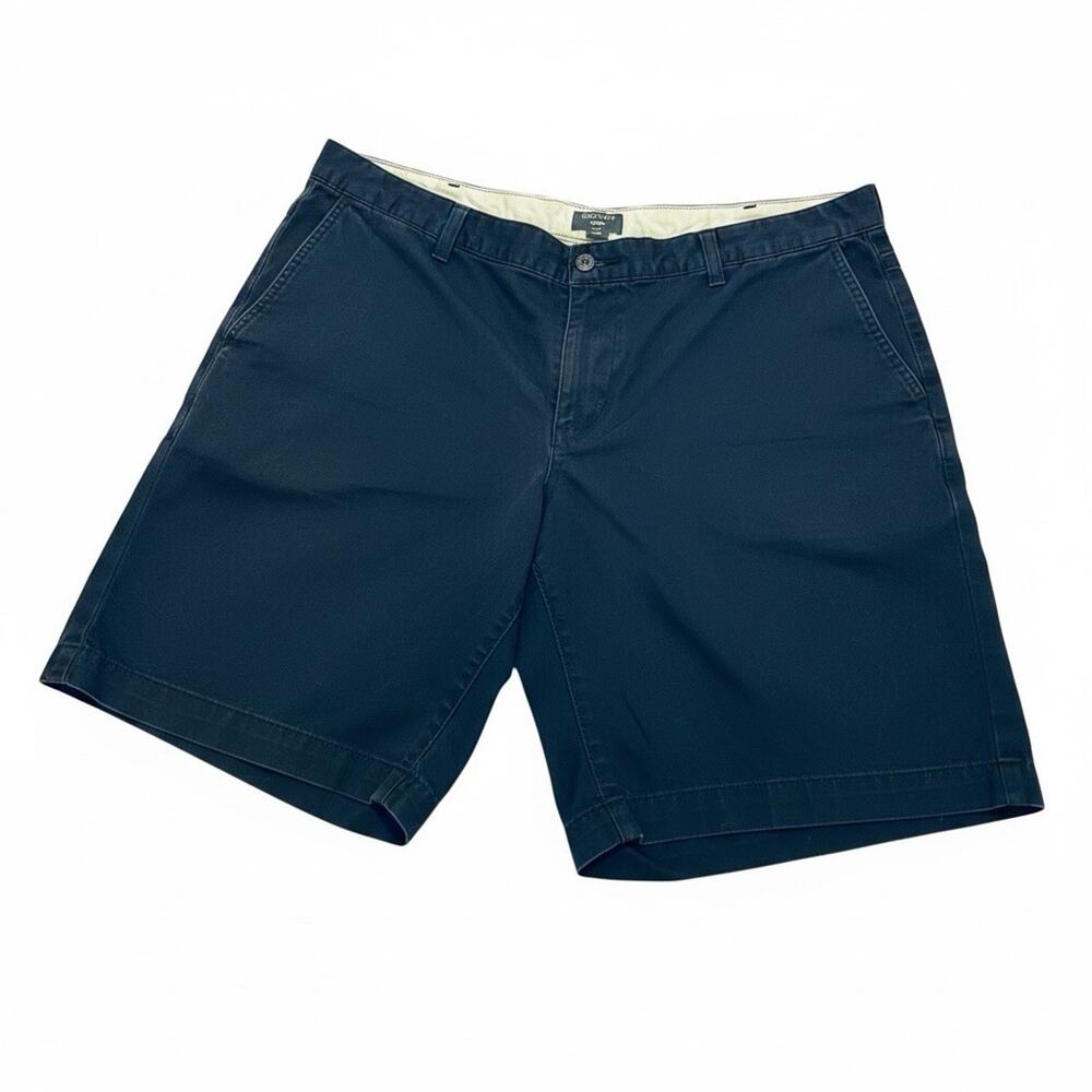 Dockers Classic Chino Perfect Shorts Mens size 44, Navy BlueBelt Loops, Pockets. - Picture 2 of 3